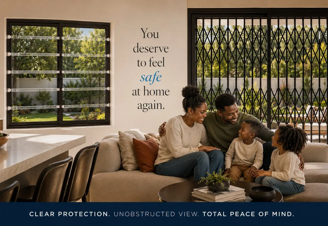Contact Vision Bars for home security installation in Gauteng